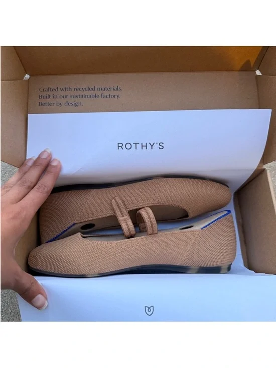 New in box! Rothy's The Square Mary Jane - Wren size 6 - Picture 9 of 14